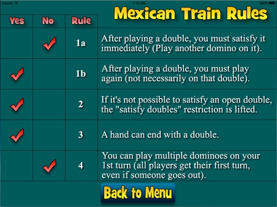 Printable Rules For Mexican Train Printable Word Searches