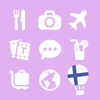 Tsugumi Inokuma - LETS Travel Finland! Finnish Phrase Guide Book artwork