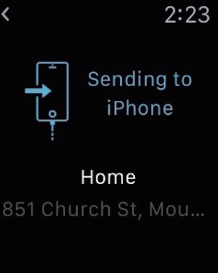 Captura de pantalla del iPhone 2