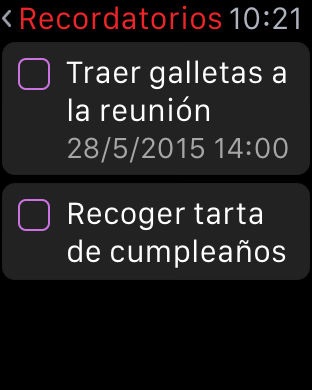 Captura de pantalla del iPhone 2