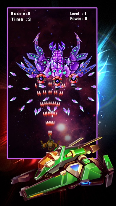 Screenshots of Space Attack: Chicken Shooter for iPhone