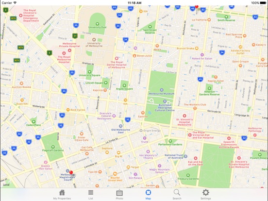 Captura de pantalla del iPad 5