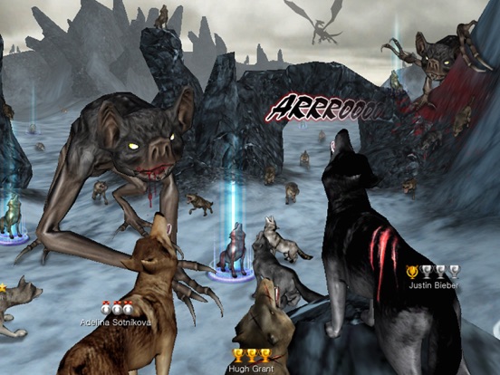 Screenshots of Wolf Online for iPad