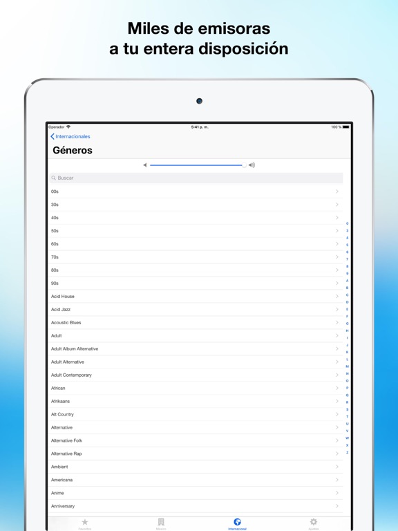 Captura de pantalla del iPad 3