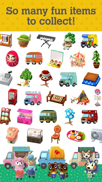 Screenshots of Animal Crossing: Pocket Camp for iPhone