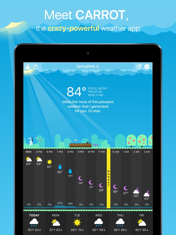 carrot weather android