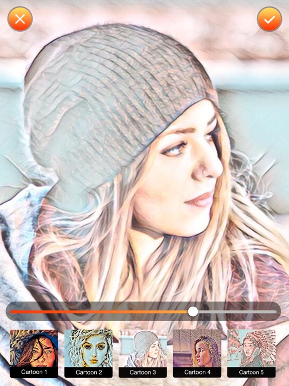 Screenshots of Cartoon Photo Editor-Comic FX for iPad