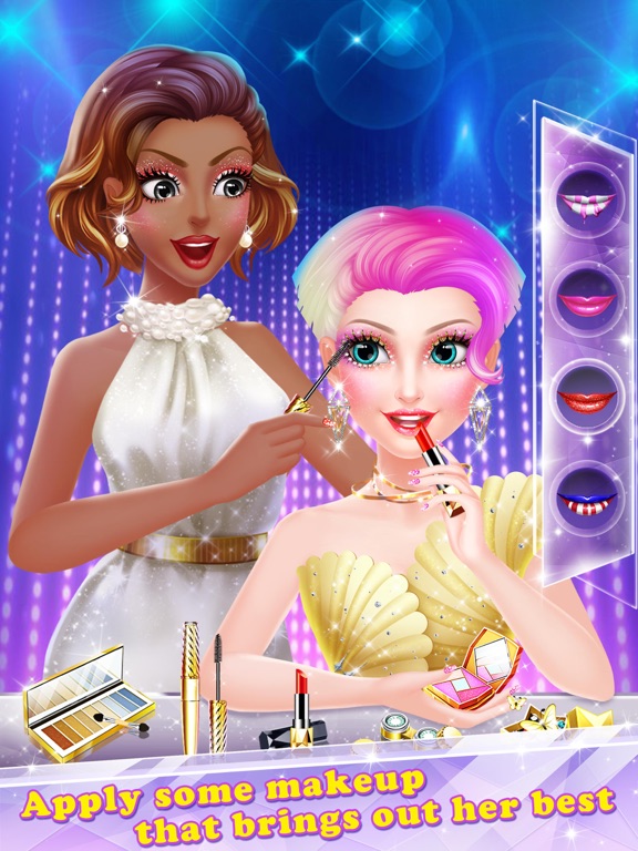 Скачать Superstar Hair Salon - Girls Makeup, Dressup Games