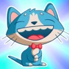 Gatto Adesivi: Divertente Tom