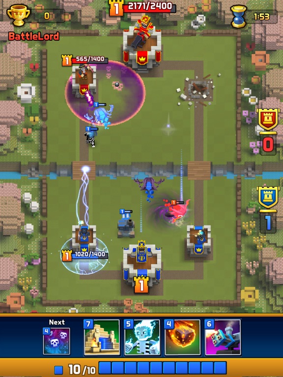 Great Royale Wars - Clash of Block для iPad