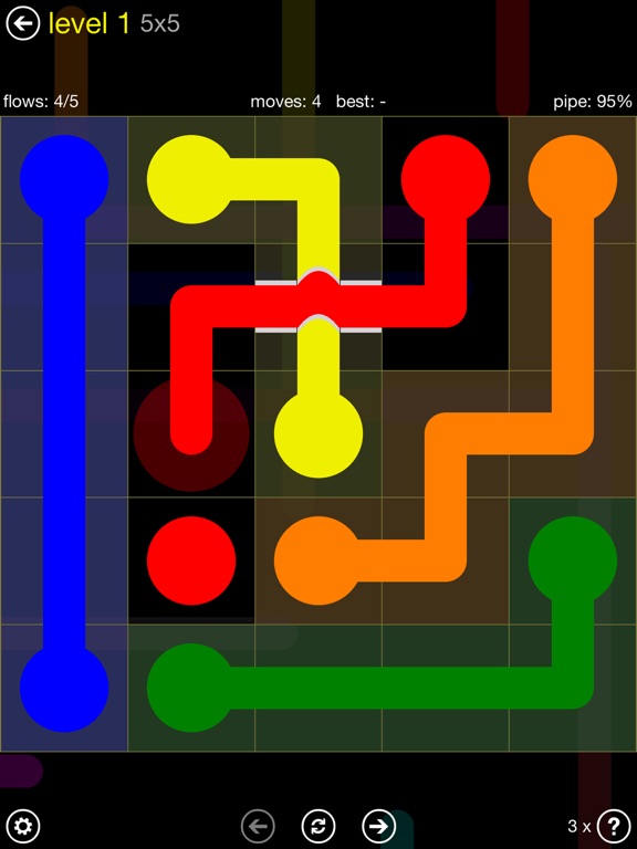 Screenshots of Flow Free: Bridges for iPad