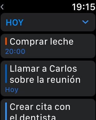 Captura de pantalla del iPhone 2