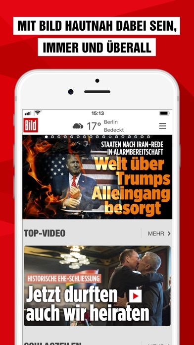 BILD News App - Nachrichtenのおすすめ画像1