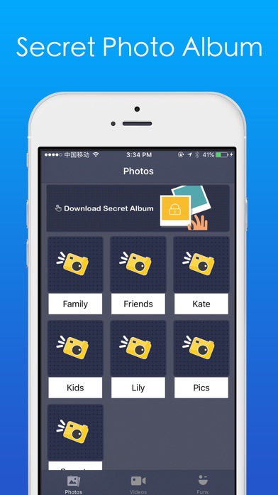 lock photo album android