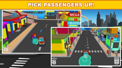 Mini Taxi Simulator 3Dのおすすめ画像5