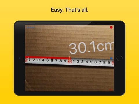 Скриншот из AR Ruler lite: measure tape