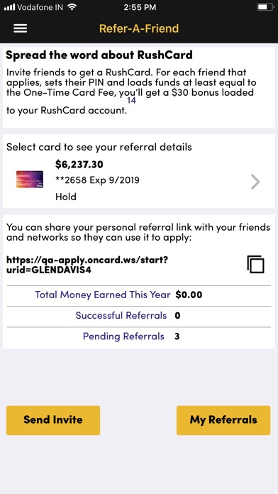 apply for rushcard