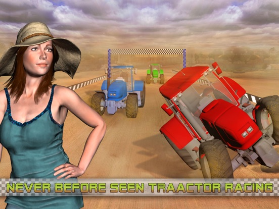 American Farm Tractor Race Pro для iPad