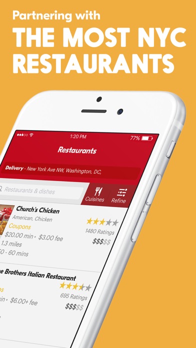 seamless food delivery jobs