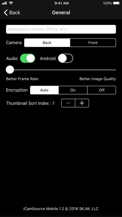 iCamSource Mobile screenshot1
