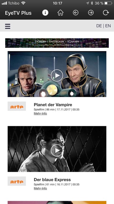 eyetv iphone app eyetv iphone app