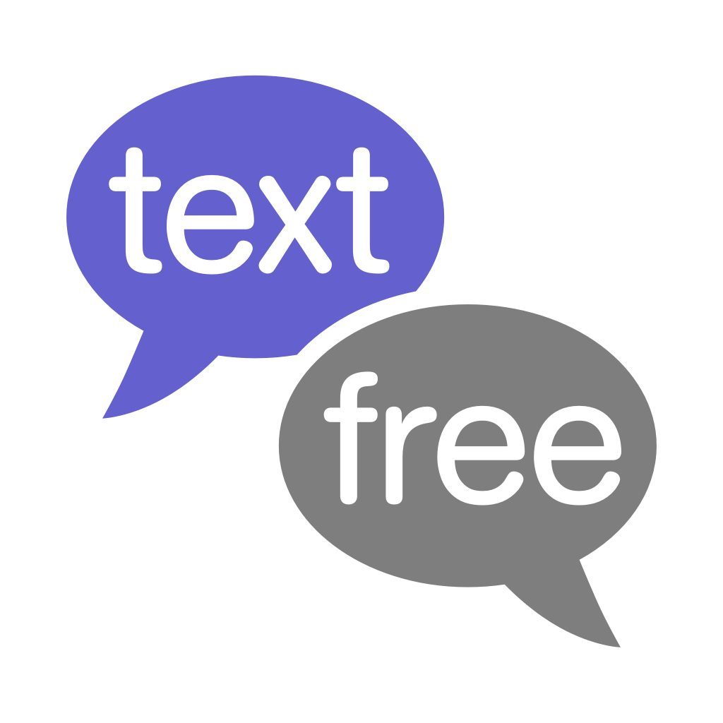 Text Free: Texting App + SMS App Icon