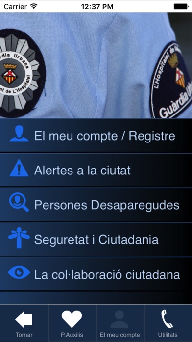 Captura de pantalla del iPhone 2