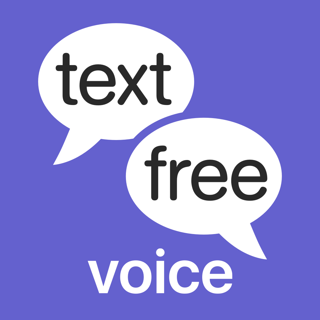 Text Free Calling App App Icon