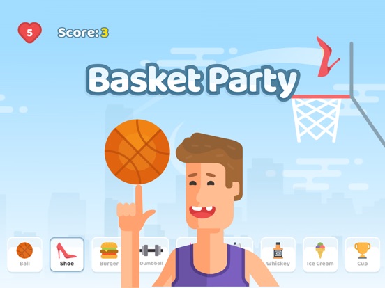 Basket Party на iPad
