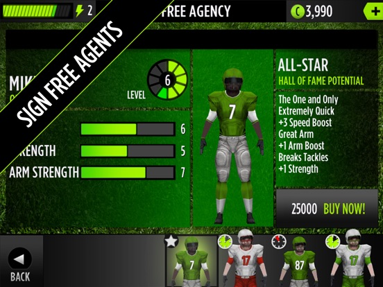 Screenshots of GameTime Football with Mike Vick : A Real Quarterback Sports Game for iPad