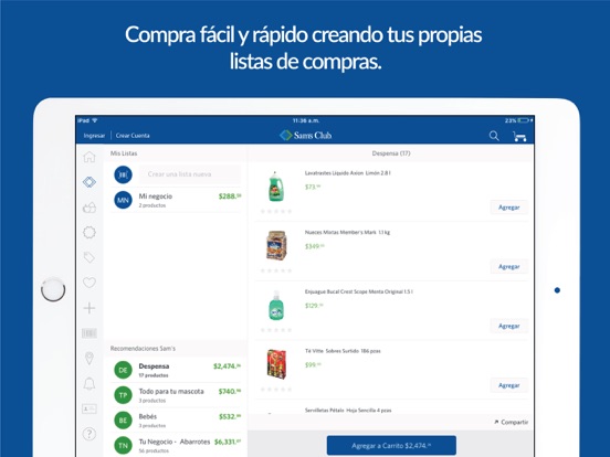 Sams Club México en App Store Sams Club México en App Store