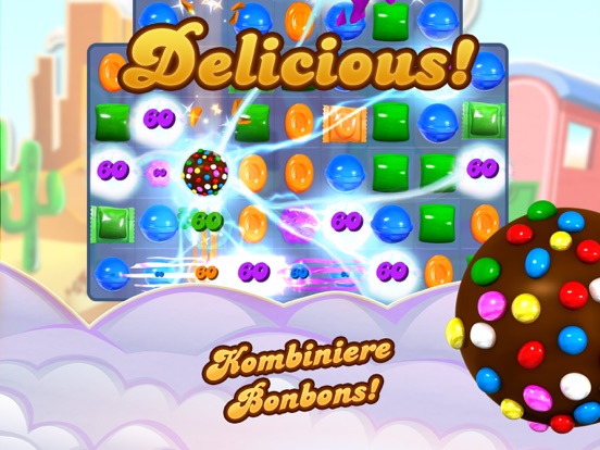 Candy Crush Saga iOS Screenshots