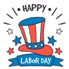 Labor day 2017 Sticker Celebration pack labor day 2017 date 