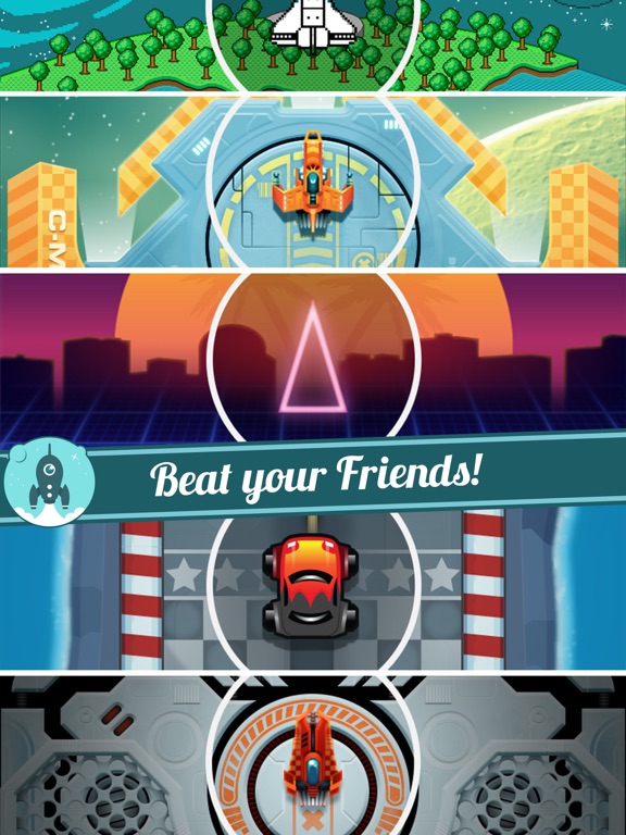 Screenshots of Let's Go Rocket - Ultimate Endless Space Adventure for iPad