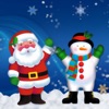 Christmas photo by Santa Claus