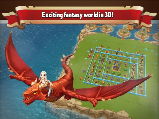 Dragon Lords: 3д стратегия на iPad