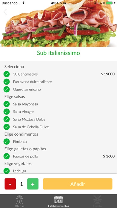 Captura de pantalla del iPhone 3