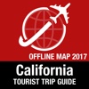 California Tourist Guide + Offline Map california map 