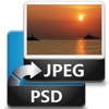 PSD To JPEG - Convert multiple Images & Photos