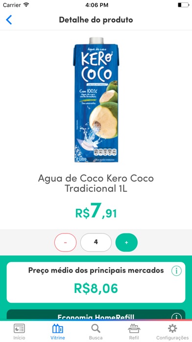 Captura de tela do iPhone 3
