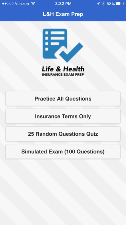 What are some questions on an insurance license exam?
