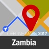 Zambia Offline Map and Travel Trip Guide map of zambia 