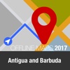 Antigua and Barbuda Offline Map and Travel Trip antigua barbuda map 