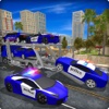 Police Car Transporter Truck police games 
