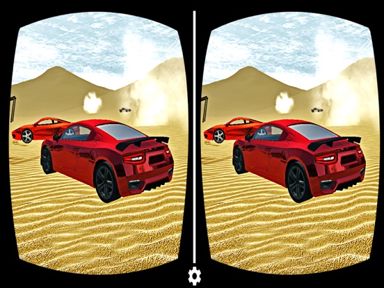 VR Desert Drifting Speedy Car Race screenshot 4