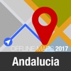 Andalucia Offline Map and Travel Trip Guide andalucia spain map 