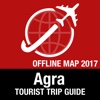 Agra Tourist Guide + Offline Map agra india map 