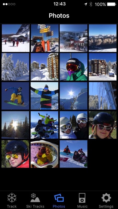 Ski Tracks  Screenshot