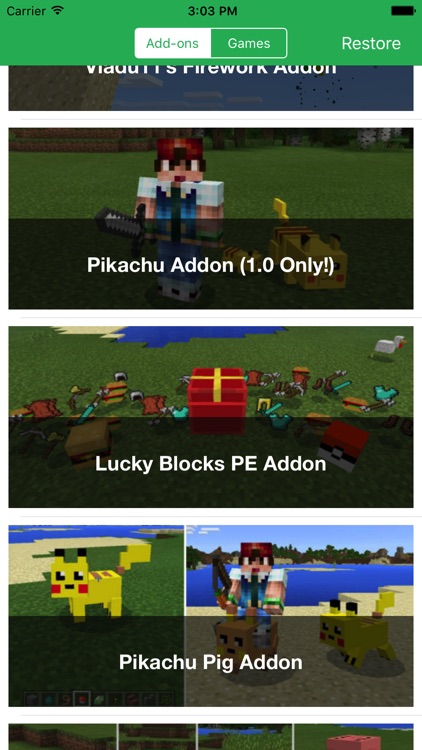 Pixelmon Add Ons - Mini Game Free for Minecraft PE by Phan Xuan Son