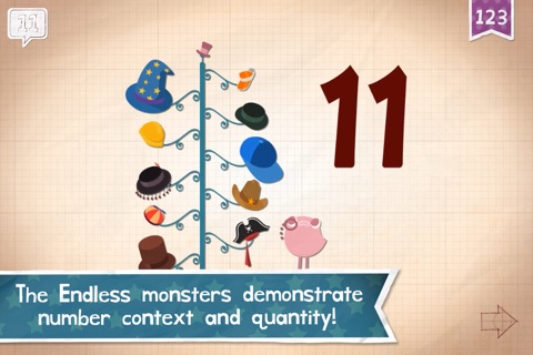 Endless Numbers: School Ed. screenshot